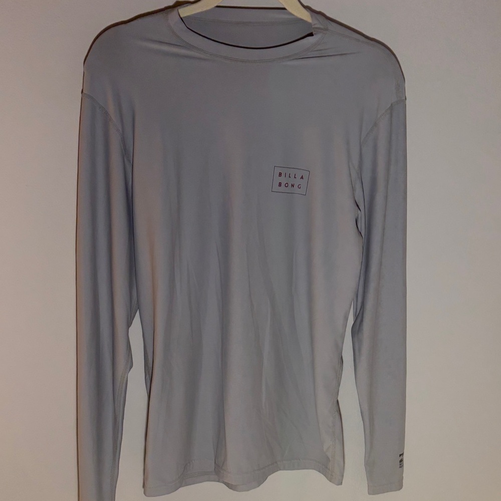 Billabong Silver Long Sleeve Tee Upf 50+ View 3